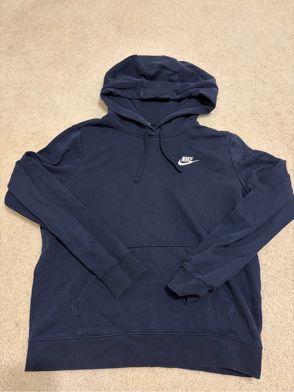 Nike women’s  Navy Pullover Hoodie